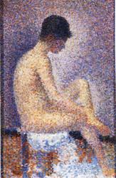 Georges Seurat Model china oil painting image